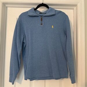 Polo by Ralph Lauren Blue Quarter-Zip Pullover